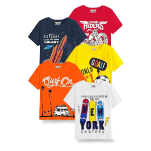 Kuchipoo Boys Regular Fit Cotton T-Shirts